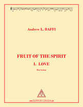 Fruit of the Spirit: I. Love Guitar and Fretted sheet music cover